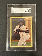 Cristian Javier 2019 Bowman Heritage Superfractor 1/1 1953 SGC 8.5 Astros 