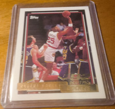 Topps 1992 Robert Horry Rookie #308 Houston Rockets NBA Basketball Card. rookie card picture