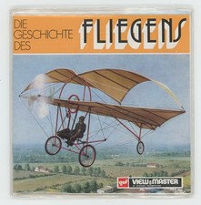 History of Flight / Geschichte Fliegens View-Master Packet B-685-D German Sealed