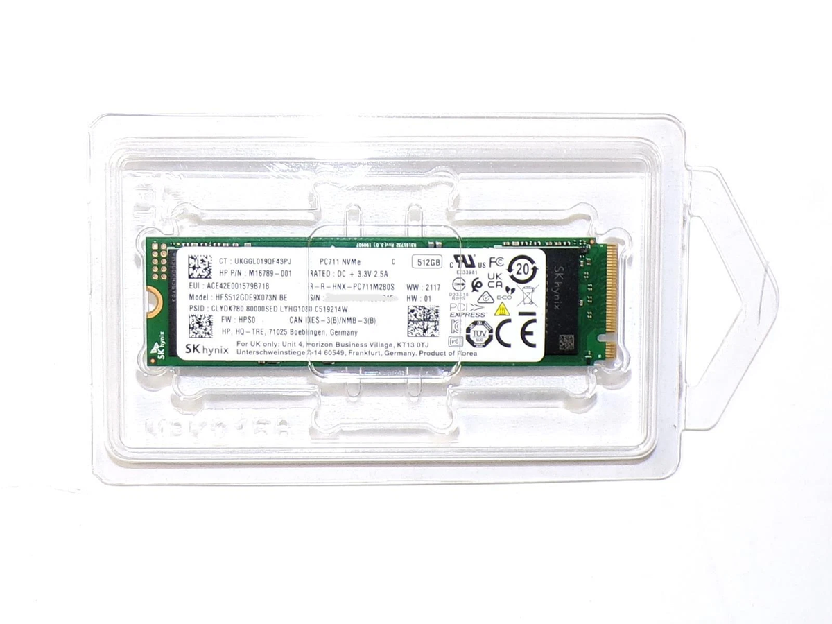 SK Hynix HFS512GDE9X073N BE 512GB NVMe M.2 Laptop SSD Excellent