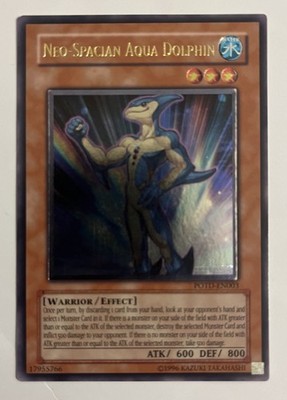 Neo Spacian Aqua Dolphin POTD-DE003 Ultimate Rare - NM Pack Fresh Pull 