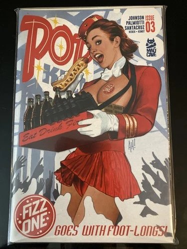 Pop Kill #3 Adam Hughes Variant B Mad Cave 2025 High Grade