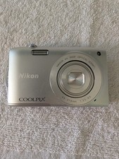 Nikon COOLPIX S3200 16.0MP Digital Camera - Silver  Working