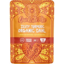 Love My Earth Organic Dahl Zesty Turmeric Quick Stix Mix 200g | Vegan GF