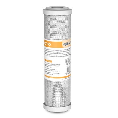 Carbon Block Water Filter Replacement for Omnifilter, GE Pentek CBC-10 CB3 FXUVC