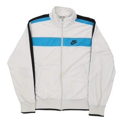 Nike Trainingsjacke - Small Weiß Polyester