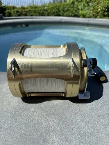 Shimano Tiagra 50W Lrsa 2-Speed Lever Drag Reel Shimano Tiagra 80w - 2 Speed
