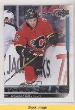2018-19 Upper Deck Young Guns Spencer Foo #470 READ m0p
