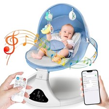 Silla Mecedora Reclinable Para Bebes Electrica con Vibraciones Relajante Juguete
