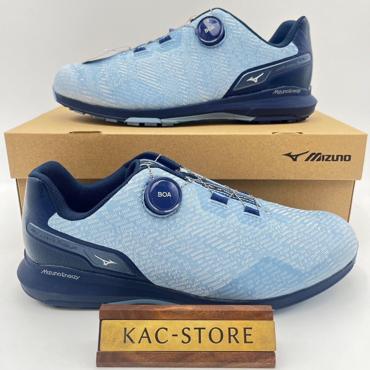 Mizuno Nexlite Energy Ltd BOA Golf Shoes Light Blue 51GQ243025