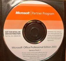 Microsoft Office 2003 Professional for sale | eBay