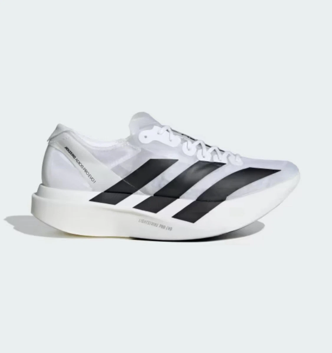 超美品❗️adidas evo1 24.5 Adidas Adizero Adios Pro Evo 1 White Black for sale | eBay
