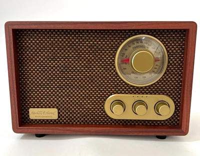 NEW Hearth & Hand w/ Magnolia Portable AM/FM Bluetooth Vintage Style Radio