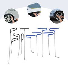 Pdr 10pcs Puller Rods Dent Paintless Repair Tools Car Removal Body Push Kits