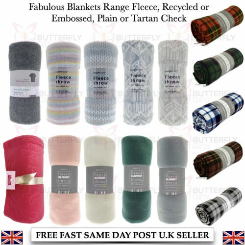 Tartan Christmas Decorative Throws