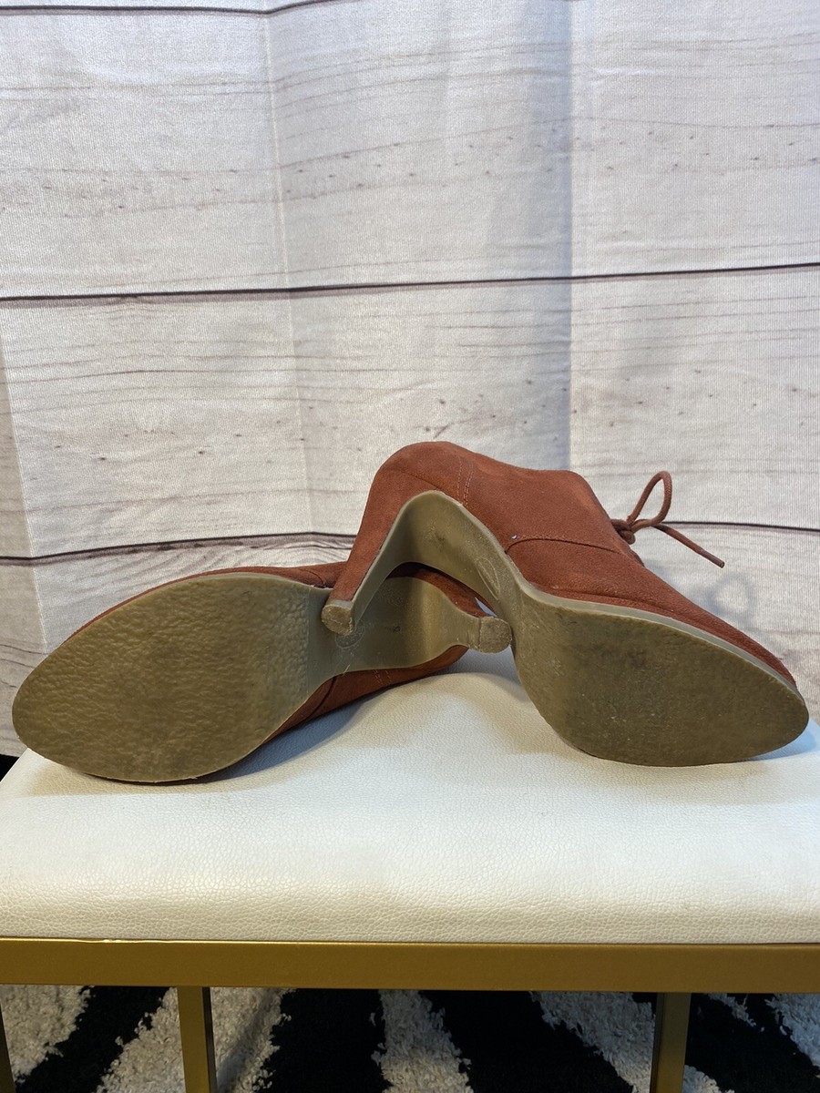 Graceland Tan Elegant women oxfords shoes with brogues, vintage