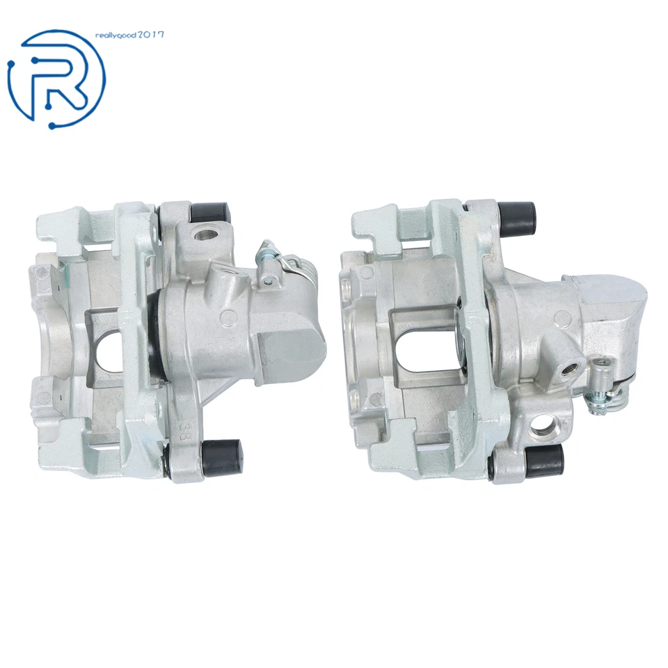 2× Rear Brake Calipers w/ Bracket For Mazda 3 04-08 Volvo S40 V50 C30 C70 06-13 - Image 4 of 4
