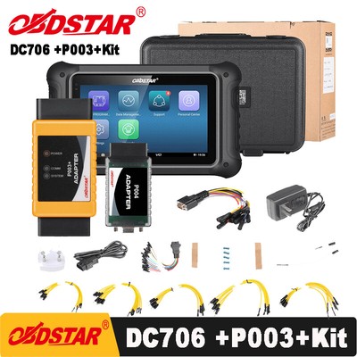OBDSTAR DC706 ECU Tool  for Car& Motorcycle ECM/ TCM/ BODY Clone by OBD or BENCH