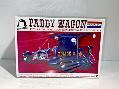 Monogram Paddy Wagon 1:24 Scale Model Kit #85-7807 - Factory