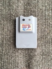 Vintage Sony PlayStation PS1 Memory Card Grey Performance 2X P-112E NOT TESTED