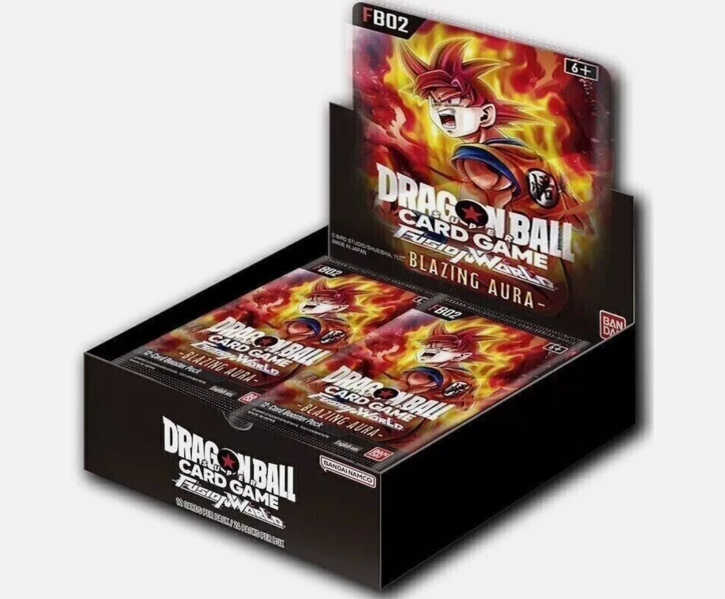Dragon Ball Super TCG Fusion World - Blazing Aura FB02 - Display Booster Box ES