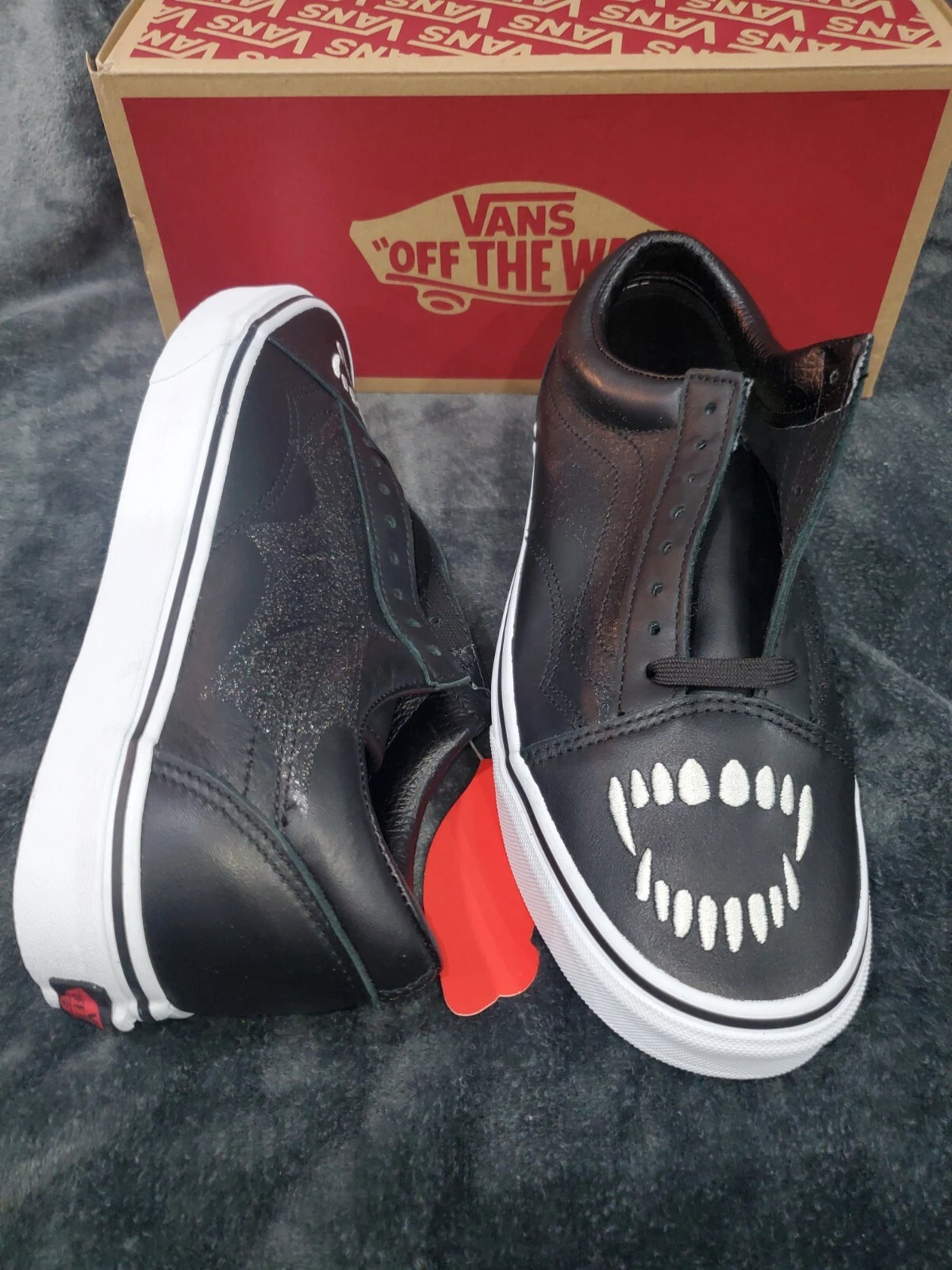 VANS OLDol SKOOL FANGSe SC DAmo UOMOia T 9ero NERO VEROco BIANC NUOVEkrf8md
