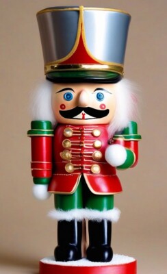 Nussknacker inspiriert Spielzeug Soldat Bild