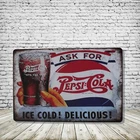 Pepsi Vintage Style Tin Metal Bar Sign Poster Man Cave Collectible New