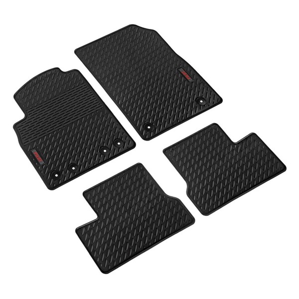 Set MaßGefertigte Matten Aus ÖKo-Gummi FüR Opel Astra J 2010-2015-image