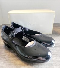 Kids Bloch Girls Annie Tyette Tap Shoes Dance Black Size 13.5 - Gently Used