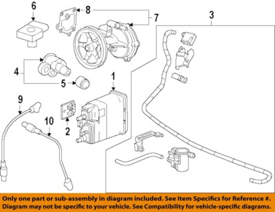 GM OEM 14-26 Acadia Emission System Emission Components-Purge Valve 12630282