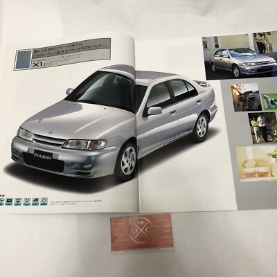 N15 Nissan Pulsar Brochure JDM Catalog Rare 95-00 96 97 98 Almera
