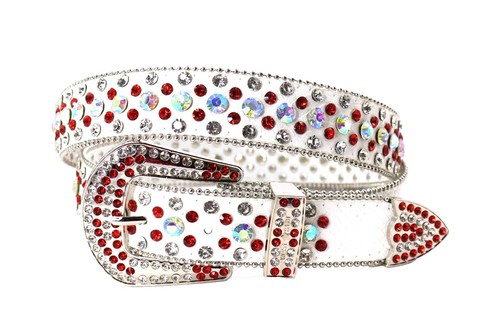 Supreme x BB Simon Studded Rhinestone Ranger Belt Real Tree