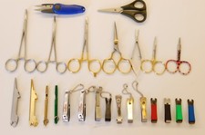 Ciseaux, Outils Nouage, Coupeurs de Fil, Pinces, Forceps, Pêche, Montage Mouches