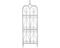 Rankgitter Siena Garden 51 X 164 Cm Metall Anthrazit