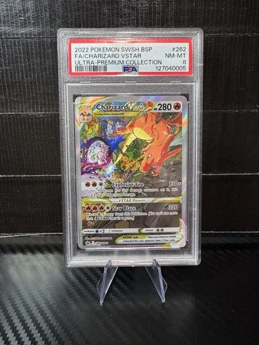 Charizard VSTAR SWSH262 PSA 8 SWSH: Sword & Shield Promo Cards Holo Pokemon