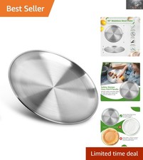 Revolutionary 10-Inch Dishwasher Safe Stainless Steel Plates for Safe Dining