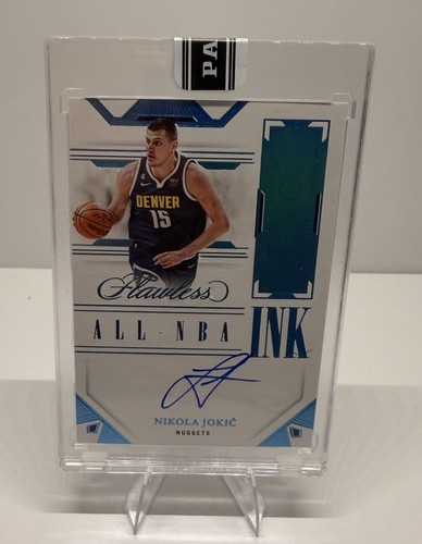 NIKOLA JOKIC 2022 Flawless All-NBA Ink  AUTO 1/1 Black Box Sealed 