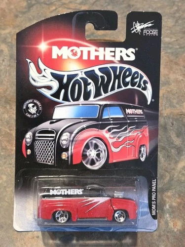 Vintage Hot Wheels Mothers Wax Mom's Pro Panel Delivery Truck w/ Protector Case