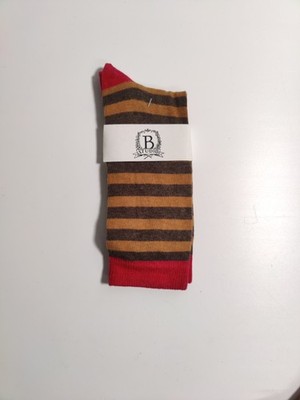 B studio - Women's socks - multi color- Made in USA - Cotton blend **O34**