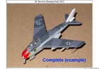 1/144 Popy Messershmitt P.1101   Projekt Flieger 01  no box