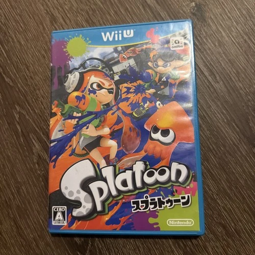 Splatoon Nintendo Wii U WUP-AGMJ Japanese  Import US Seller