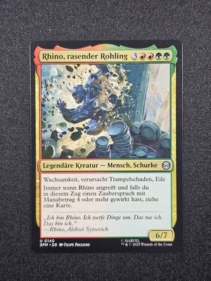 MAGIC MTG - Rhino, rasender Rohling - SPM 0140 - Marvel's Spider-Man - U