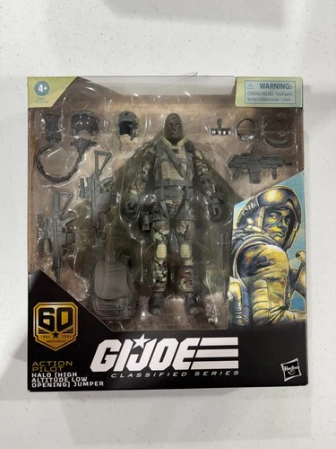 2024 HASBRO GIJOE ACTION ACTION PILOT HALO 60 YEAR ANNIVERSARY NIB