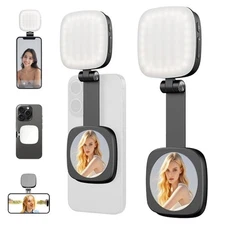 Magnetic Selfie Light Portable Phone Light Rechargeable Cell Phone Refill Light