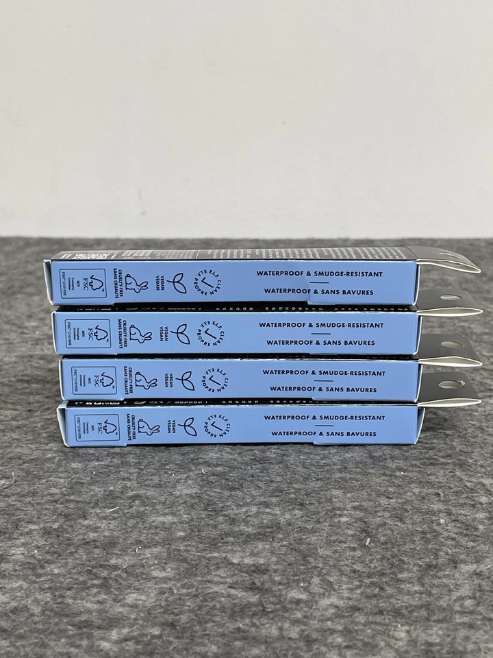 e.l.f. H2O Proof Inkwell Eyeliner Waterproof Black Bluebird 0.11oz Pack of 4 New - Image 4 of 4