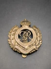 Royal Engineers, Genuine British Army  Cap Badge. WW2. Military Kings Crown