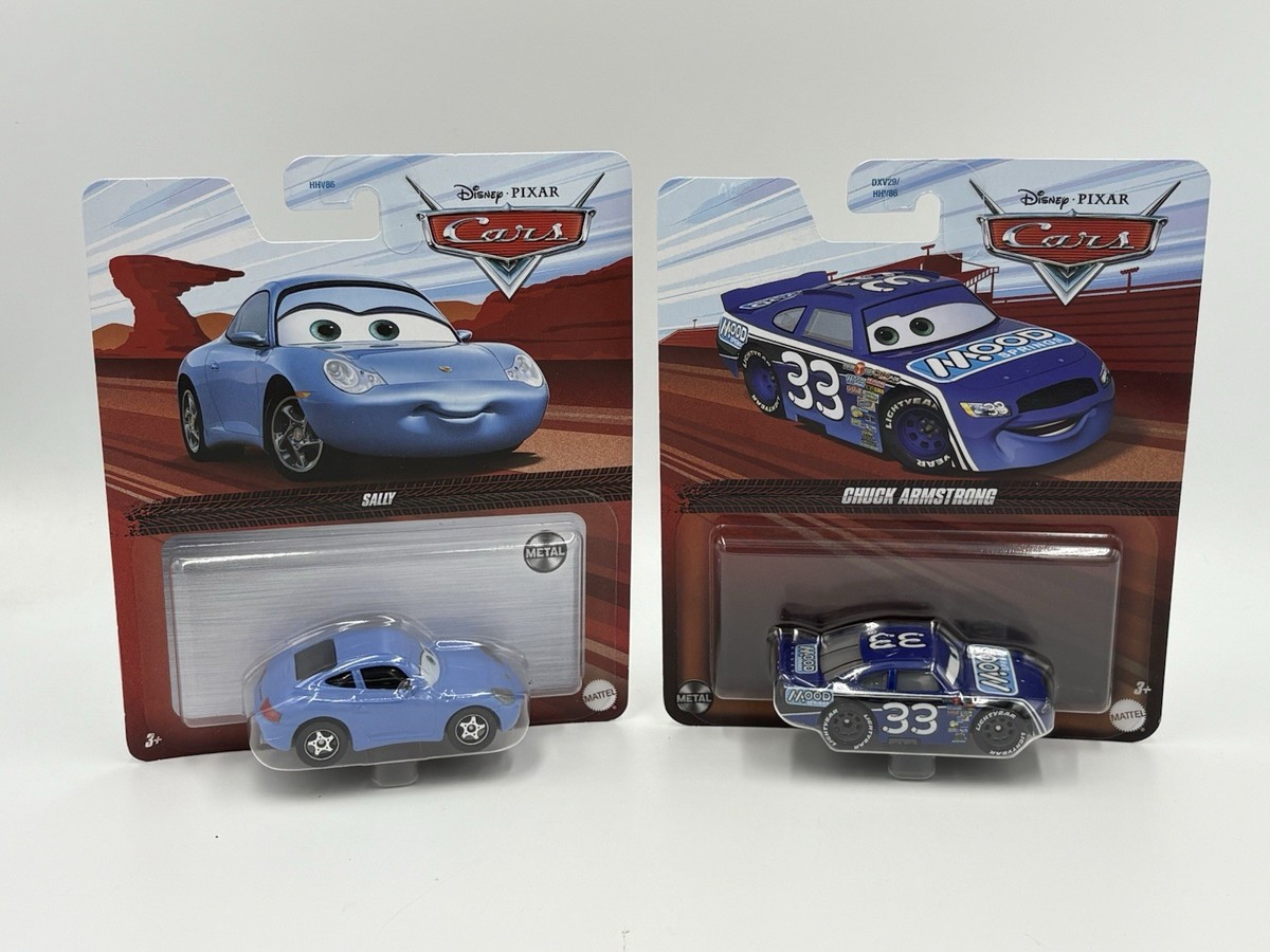 Lot of 2 Disney Pixar Cars Sally and Chuck Armstrong # 33 Mood