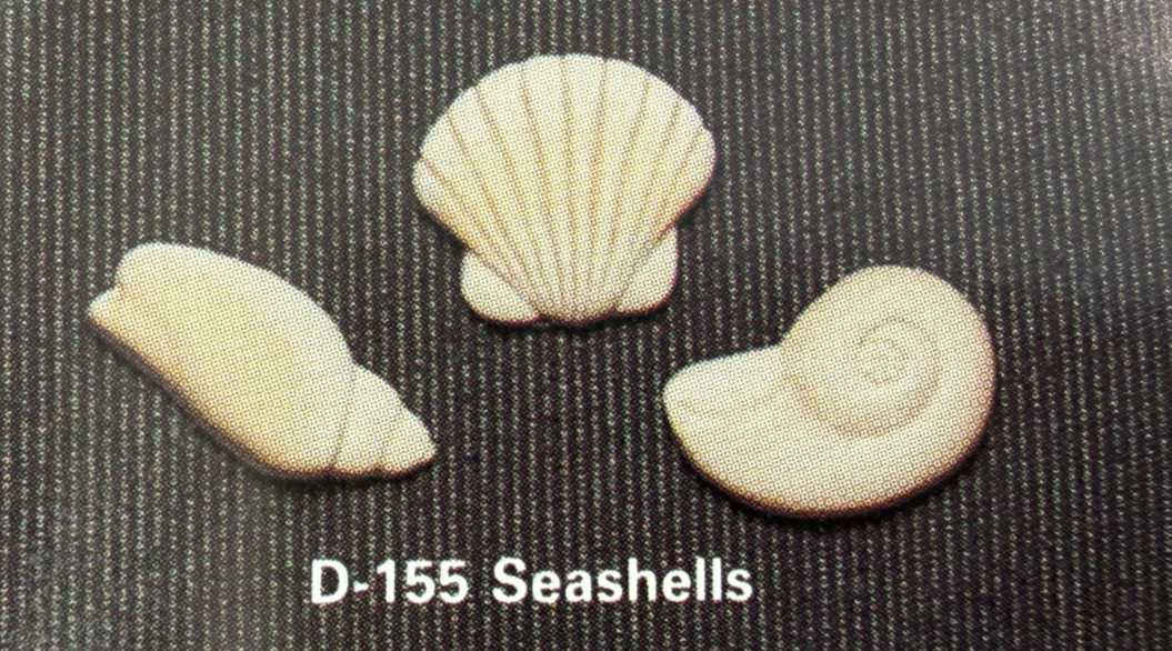 VINTAGE DONA'S CERAMIC MOLD #D-155 SEASHELLS MAGNETS | eBay