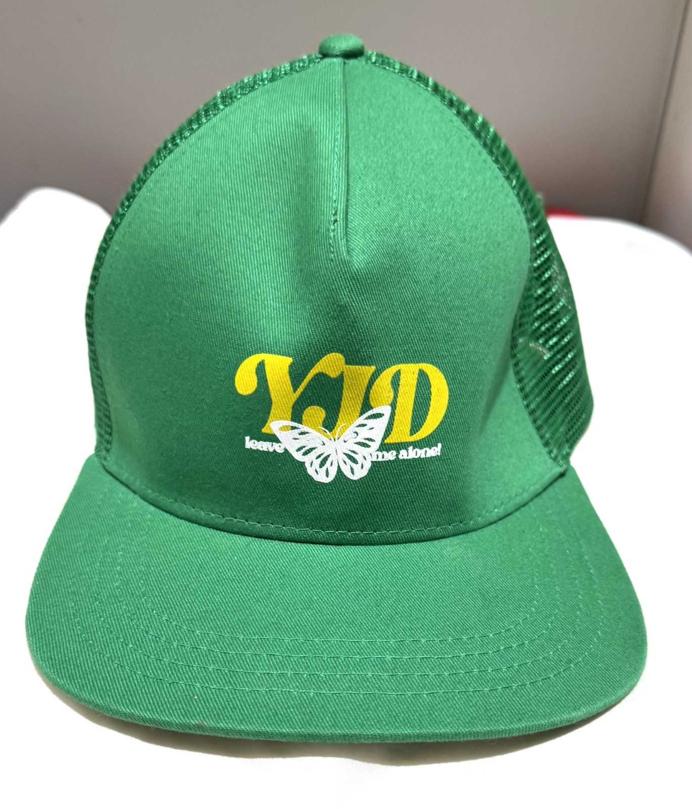 Johnny Orlando YJD Your Just Drunk LEAVE ME ALONE Green Baseball style CAP HAT